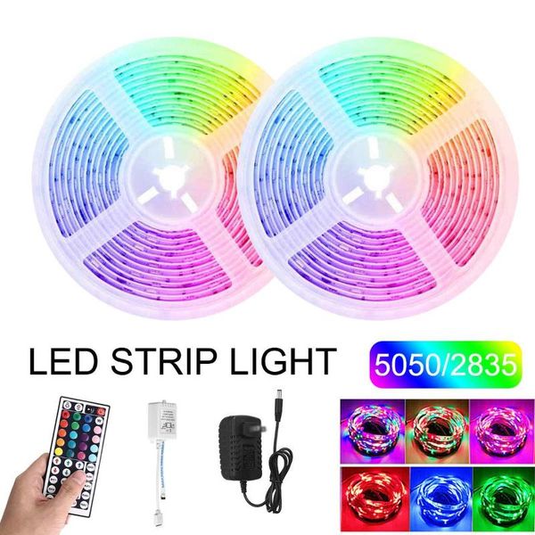strips 2pcs bluetooth led strip rgb lights 10m /2835 12v flexible ribbon light 44-key remote control
strips 2pcs bluetooth led strip rgb lights 10m /2835 12v flexible ribbon light 44-key remote control
