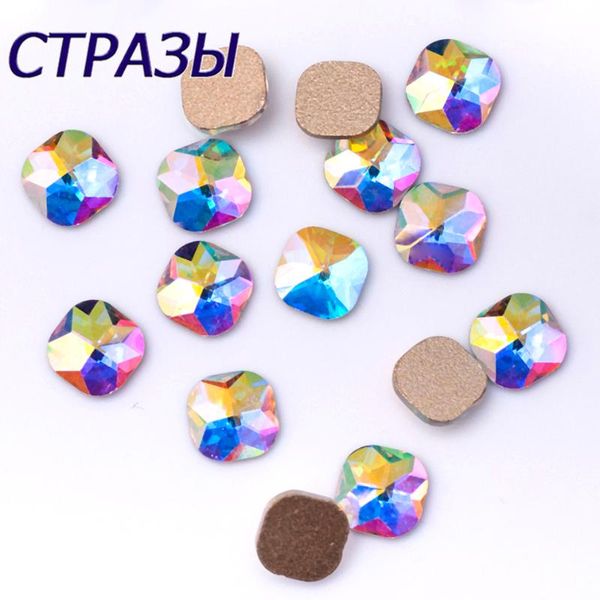 nail rhinestone cushion cut crystal clear ab flatback studs beads 3d art decorations accessories, Silver;gold
nail rhinestone cushion cut crystal clear ab flatback studs beads 3d art decorations accessories, Silver;gold