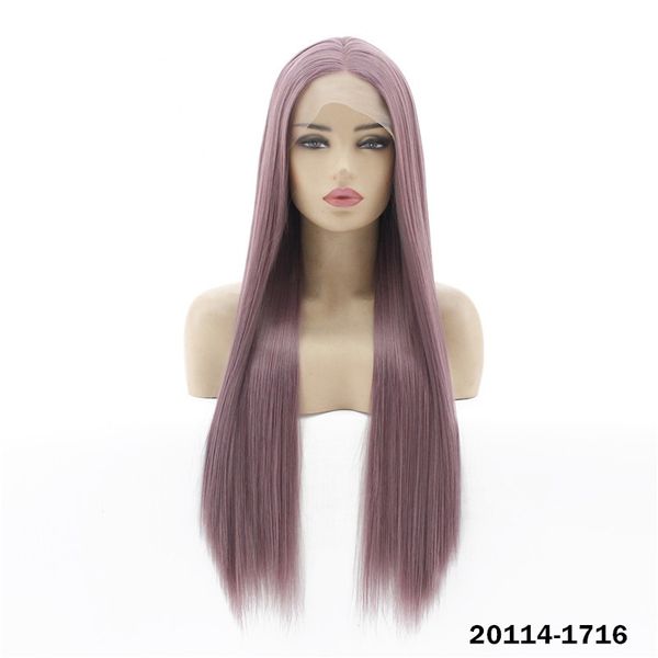 synthetic lacefrontal wig simulation human hair lace front wigs 12~26 inches long straight perruques 20114-1716, Black;brown
synthetic lacefrontal wig simulation human hair lace front wigs 12~26 inches long straight perruques 20114-1716, Black;brown
