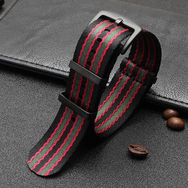 watch bands nylon band 20mm 22mm replacement seatbelt nato strap with silver/black buckle, Black;brown
watch bands nylon band 20mm 22mm replacement seatbelt nato strap with silver/black buckle, Black;brown