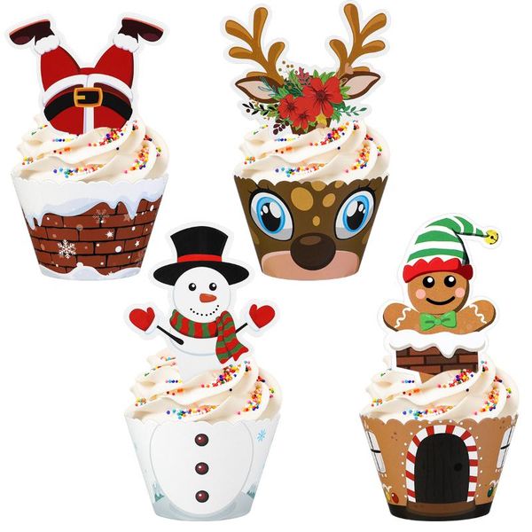 other festive & party supplies hemoton 36 sets christmas cupcake ers and wrappers cake decorating picks home decor
other festive & party supplies hemoton 36 sets christmas cupcake ers and wrappers cake decorating picks home decor