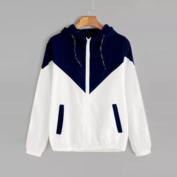 women's hoodies & sweatshirts women long sleeve patchwork thin skinsuits hooded zipper pockets sport coat autumn jacket moletom, Black
women's hoodies & sweatshirts women long sleeve patchwork thin skinsuits hooded zipper pockets sport coat autumn jacket moletom, Black