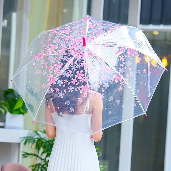 umbrellas cherry blossoms thickening transparent umbrella aestheticism small fresh long handle student
umbrellas cherry blossoms thickening transparent umbrella aestheticism small fresh long handle student