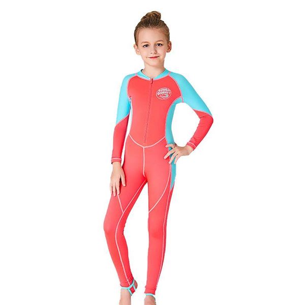 children wetsuit swimsuit girl patchwork sunshade long sleeve uv protection one-piece diving suit bathing kids swimwear two-piece suits
children wetsuit swimsuit girl patchwork sunshade long sleeve uv protection one-piece diving suit bathing kids swimwear two-piece suits