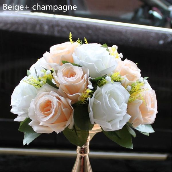 decorative flowers & wreaths 10 pcs/lot 15 head road led wedding fabric&plastic simulation rose lead party centerpiece flores home decoratio
decorative flowers & wreaths 10 pcs/lot 15 head road led wedding fabric&plastic simulation rose lead party centerpiece flores home decoratio