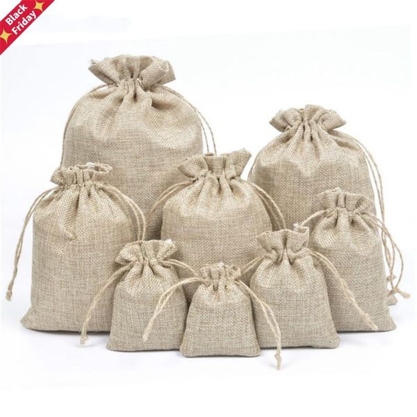 50pcs/lot natural burlap linen jute drawstring gift bags sacks party favors packaging bag wedding candy supplies wrap
50pcs/lot natural burlap linen jute drawstring gift bags sacks party favors packaging bag wedding candy supplies wrap