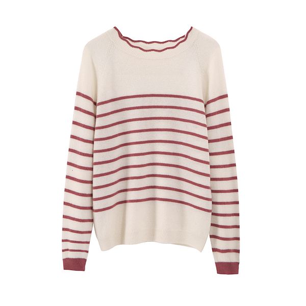 women's sweaters spring fall fashion women's striped wool fine-fitting cashmere sweater around the neck vest bottom shirt wfqh, White;black
women's sweaters spring fall fashion women's striped wool fine-fitting cashmere sweater around the neck vest bottom shirt wfqh, White;black