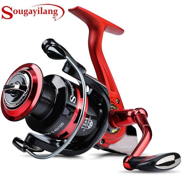 baitcasting reels sougayilang spinning fishing reel 13bb + 1 bearing balls 2000-5000 series metal coil boat rock wheel pesca
baitcasting reels sougayilang spinning fishing reel 13bb + 1 bearing balls 2000-5000 series metal coil boat rock wheel pesca