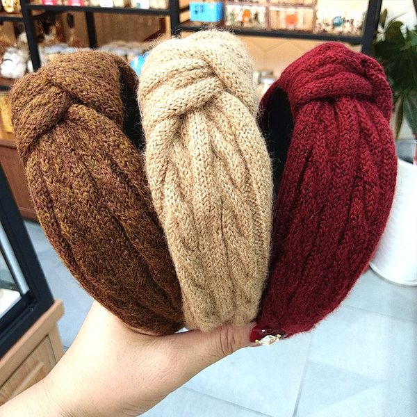 New Women Turban Knot Wide Hairband Cross Knotted Head band Girls Fashion Knitted Headband Head Hoop Lady Hair Accessories
New Women Turban Knot Wide Hairband Cross Knotted Head band Girls Fashion Knitted Headband Head Hoop Lady Hair Accessories