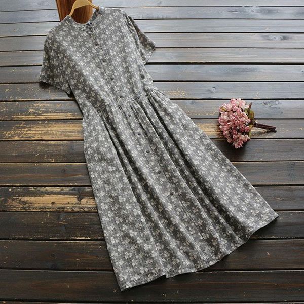 lamtrip sales short sleeve cool breathable cotton dress retro flowers print robe 2021 summer quick drop casual dresses, Black;gray
lamtrip sales short sleeve cool breathable cotton dress retro flowers print robe 2021 summer quick drop casual dresses, Black;gray
