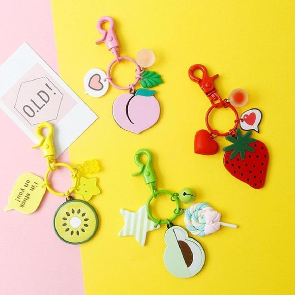 keychains ins style key chain simulation fruit avocado strawberry pendant cute bag creative ring, Silver
keychains ins style key chain simulation fruit avocado strawberry pendant cute bag creative ring, Silver