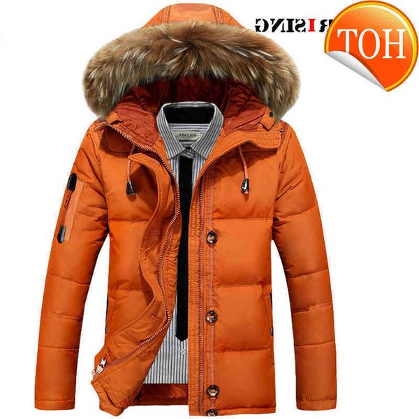 holyrising winter big fake fur hooded duck down jackets men warm coats male casual white duck outerwer 18490-5, Black
holyrising winter big fake fur hooded duck down jackets men warm coats male casual white duck outerwer 18490-5, Black