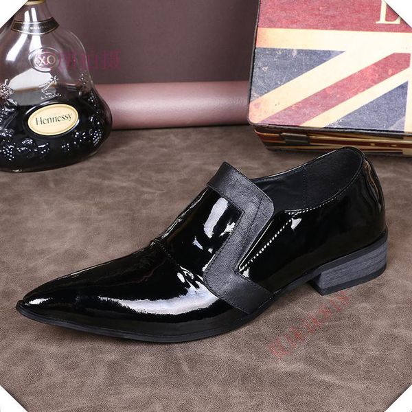 dress shoes christia bella men lacquer leather business italian office party prom big size, Black
dress shoes christia bella men lacquer leather business italian office party prom big size, Black
