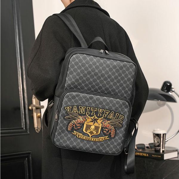 wholesale factory men leather shoulder bag street personalized embroidery backpack outdoor leisure plaid travel backpacks bulk printed polka
wholesale factory men leather shoulder bag street personalized embroidery backpack outdoor leisure plaid travel backpacks bulk printed polka