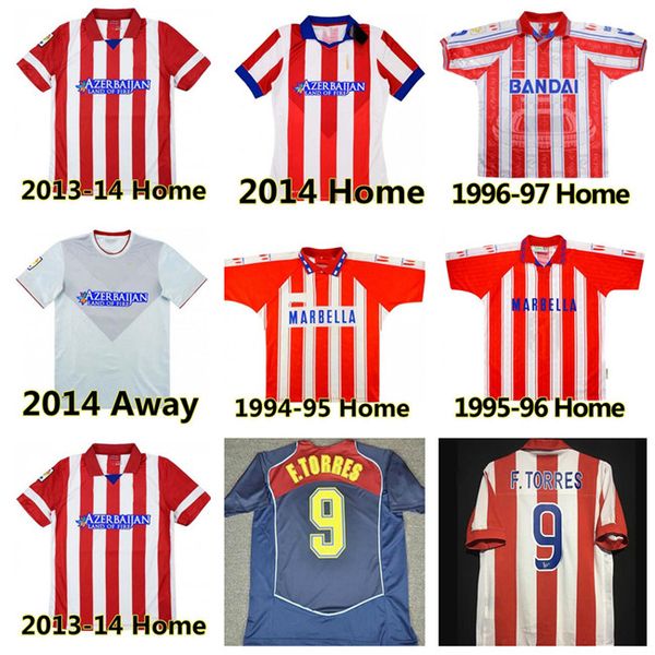 retro 2003 2004 2005 centenary atletico soccer jerseys 1994 1995 1996 1997 10 11 13 14 15 torres simeone kiko caminero futbol football shirt, Black;yellow
retro 2003 2004 2005 centenary atletico soccer jerseys 1994 1995 1996 1997 10 11 13 14 15 torres simeone kiko caminero futbol football shirt, Black;yellow