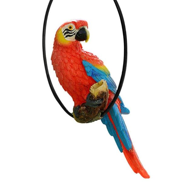 garden decorations vivid hanging parrot statue perch on metal ring birds model lawn sculptures ornament decoration
garden decorations vivid hanging parrot statue perch on metal ring birds model lawn sculptures ornament decoration