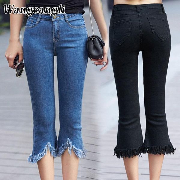 women's jeans 2021 fashion seven women summer stretch sundries tassel flare pants large size 5xl black and blue
women's jeans 2021 fashion seven women summer stretch sundries tassel flare pants large size 5xl black and blue