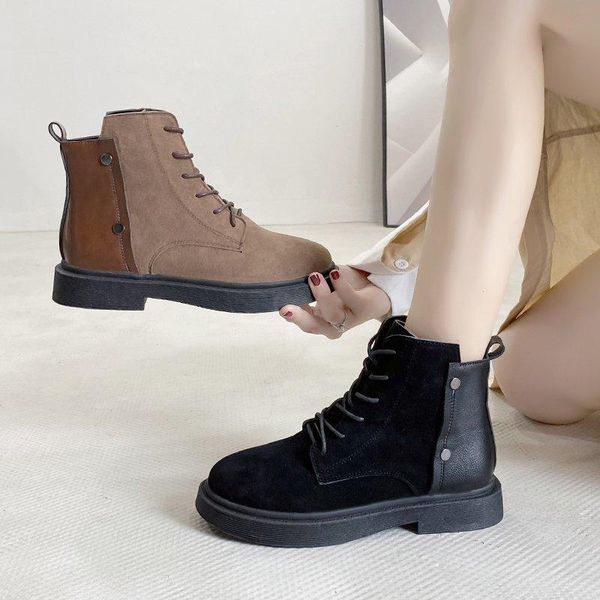 boots spring/autumn ankle women square heel female comfort mid-heels shoes round toe casual ladies, Black
boots spring/autumn ankle women square heel female comfort mid-heels shoes round toe casual ladies, Black