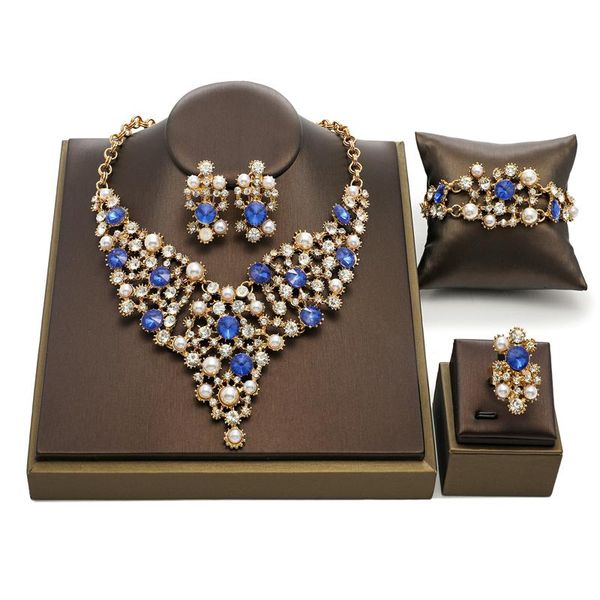 earrings & necklace 2021 nigerian wedding bridal bijoux fashion african beads woman costume jewelry set brand exquisite dubai gold sets, Silver
earrings & necklace 2021 nigerian wedding bridal bijoux fashion african beads woman costume jewelry set brand exquisite dubai gold sets, Silver