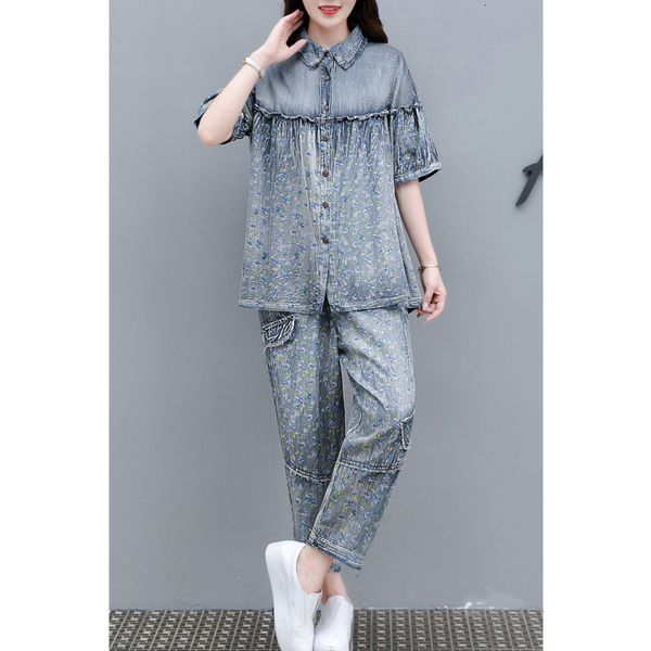 pant women's summer 2021 fashions suit size large, elegant floral dress plight clothes, White
pant women's summer 2021 fashions suit size large, elegant floral dress plight clothes, White