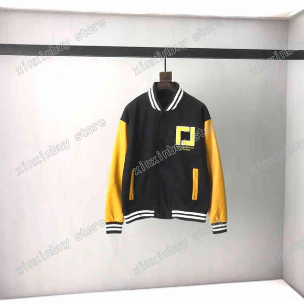 21ss mens digners ets baseball et boomber roma towel embroidery letter woolen cloth streetwear coats hooded men clothing, Black;brown
21ss mens digners ets baseball et boomber roma towel embroidery letter woolen cloth streetwear coats hooded men clothing, Black;brown