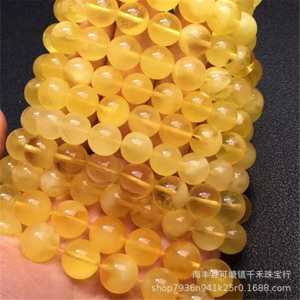 ketang qianhe natural amber honey wax hand string chicken oil yellow round bead single loop bracelet without cracks, Black
ketang qianhe natural amber honey wax hand string chicken oil yellow round bead single loop bracelet without cracks, Black