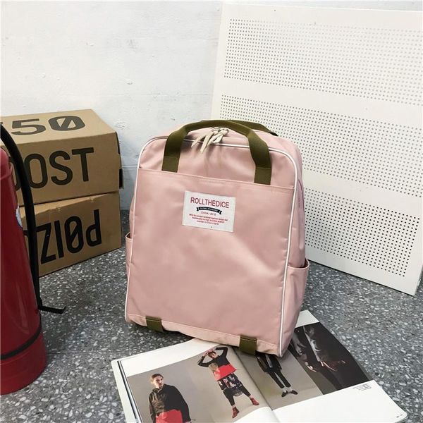 solid color women backpack travel waterproof nylon fashion laplarge capacity school bags for teenager girl
solid color women backpack travel waterproof nylon fashion laplarge capacity school bags for teenager girl