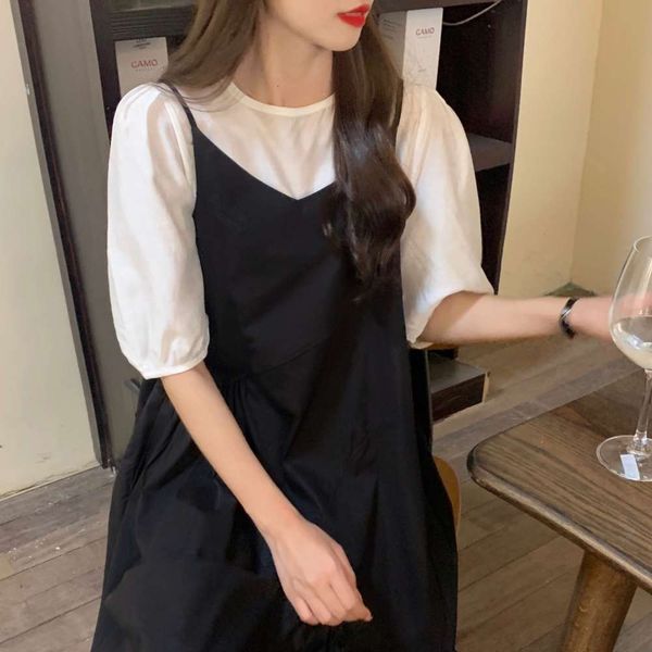 casual dresses dress women clothes large women's summer fat sister show thin cover meat french loose strap two piece uwyk, Black;gray
casual dresses dress women clothes large women's summer fat sister show thin cover meat french loose strap two piece uwyk, Black;gray