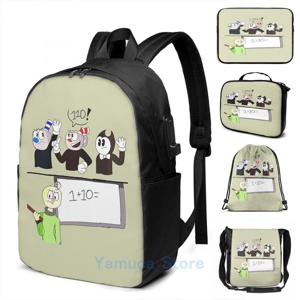 backpack funny graphic print game seru mencerdaskan bangsa usb charge men school bags women bag travel laptop
backpack funny graphic print game seru mencerdaskan bangsa usb charge men school bags women bag travel laptop