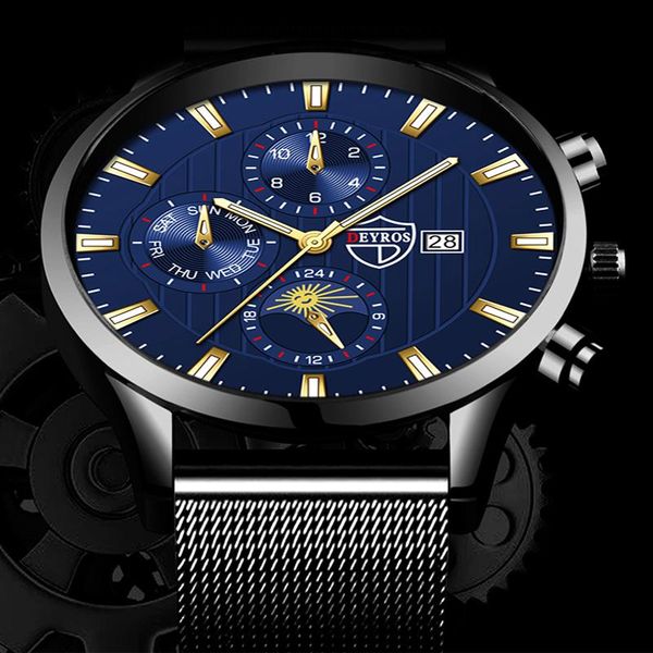 wristwatches fashion mens sports watches men business stainless steel mesh belt quartz wrist watch man casual leather relogio masculino, Slivery;brown
wristwatches fashion mens sports watches men business stainless steel mesh belt quartz wrist watch man casual leather relogio masculino, Slivery;brown