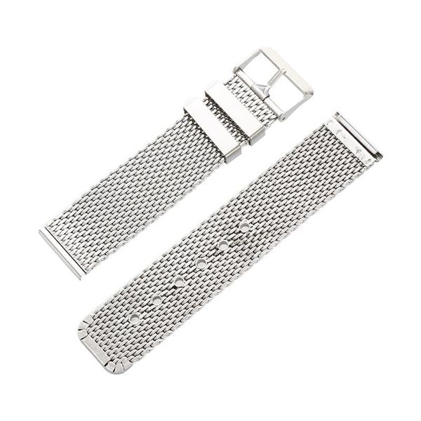 watch bands 22mm thick mesh steel band strap bracelet pin buckle silver fashion, Black;brown
watch bands 22mm thick mesh steel band strap bracelet pin buckle silver fashion, Black;brown