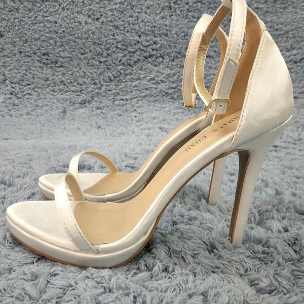 women stiletto thin high heel sandal ankle strap open toe ivory satin fashion wedding party bridals ball lady shoe 0640a-13 sandals, Black
women stiletto thin high heel sandal ankle strap open toe ivory satin fashion wedding party bridals ball lady shoe 0640a-13 sandals, Black