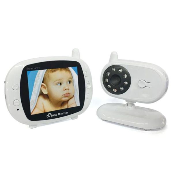 3.5 inch wireless digital baby monitor, night vision, lullaby, temperature monitoring, two-way talk, 300m transmission range alarm systems
3.5 inch wireless digital baby monitor, night vision, lullaby, temperature monitoring, two-way talk, 300m transmission range alarm systems