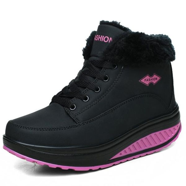 women winter boots ladies female brand fashion casual leather designer ankle fur boots shoes woman snow boots shoes for women whqfc, Black
women winter boots ladies female brand fashion casual leather designer ankle fur boots shoes woman snow boots shoes for women whqfc, Black