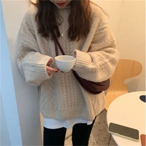 women's sweaters female sweater with long knitted or crocheted sleeve, woman's loose jacket fine knitting for winter hjlm, White;black
women's sweaters female sweater with long knitted or crocheted sleeve, woman's loose jacket fine knitting for winter hjlm, White;black