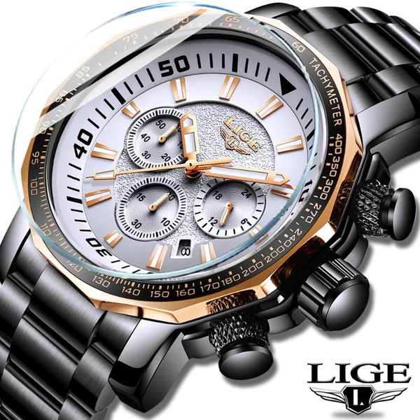wristwatches relogio masculino mens watch lige 2021 luxury fashion quartz clock male business waterproof watches men military sport watch+bo, Slivery;brown
wristwatches relogio masculino mens watch lige 2021 luxury fashion quartz clock male business waterproof watches men military sport watch+bo, Slivery;brown