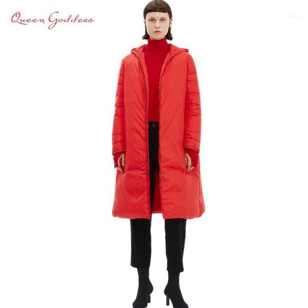light cloth thicken&simple style womens long down warm jacket oversize hooded parkas a-type coat loose s-7xl1, Black
light cloth thicken&simple style womens long down warm jacket oversize hooded parkas a-type coat loose s-7xl1, Black
