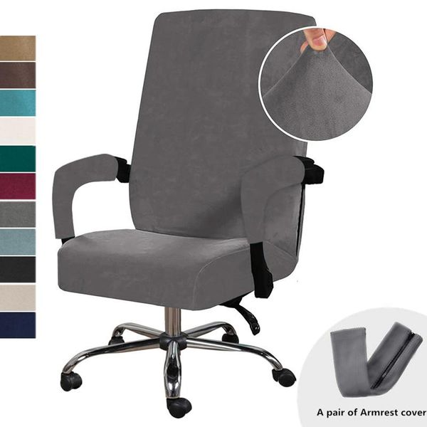 chair covers 3pcs velvet office armchair cover computer stretch anti-dirty thickened rotating case funda silla escritorio
chair covers 3pcs velvet office armchair cover computer stretch anti-dirty thickened rotating case funda silla escritorio
