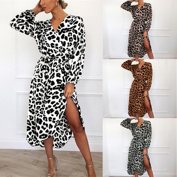 casual dresses leopard dress women chiffon midi summer fashion loose long sleeve deep v-neck a-line party, Black;gray
casual dresses leopard dress women chiffon midi summer fashion loose long sleeve deep v-neck a-line party, Black;gray