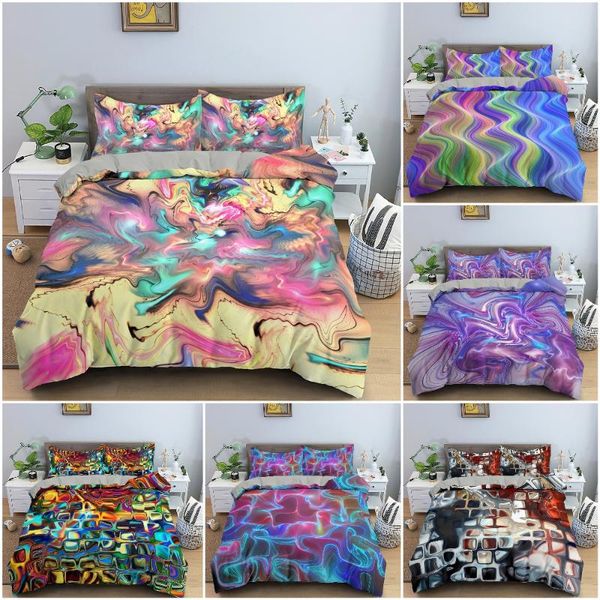bedding sets 3d set abstract duvet cover colorful marble pattern luxury for boys girls quilt
bedding sets 3d set abstract duvet cover colorful marble pattern luxury for boys girls quilt