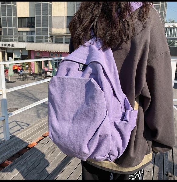 backpack casual washed canvas large-capacity business fashion student women bookbag softback lapbag
backpack casual washed canvas large-capacity business fashion student women bookbag softback lapbag