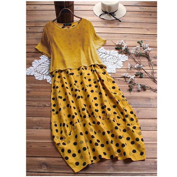 plus size dresses two pieces dress women summer short sleeve polka dot print casual loose 5xl maxi long clothing, Black
plus size dresses two pieces dress women summer short sleeve polka dot print casual loose 5xl maxi long clothing, Black