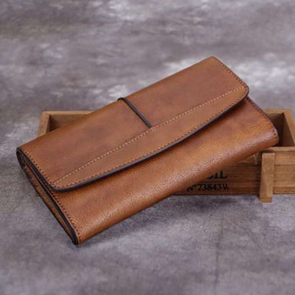 women's retro wallet handmade cowhide money clip female genuine leather wallets ladies long zipper europe and the united states card ba, Red;black
women's retro wallet handmade cowhide money clip female genuine leather wallets ladies long zipper europe and the united states card ba, Red;black