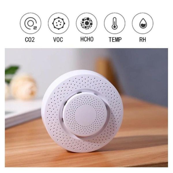 smart home control tuya wifi air box formaldehyde voc carbon dioxide temperature and humidity automatic
smart home control tuya wifi air box formaldehyde voc carbon dioxide temperature and humidity automatic