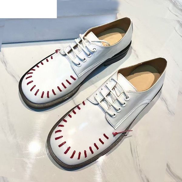 sandals spring flat casual shoes women round toe genuine leather mixed color lace up loafers 2021 british style retro derby female, Black
sandals spring flat casual shoes women round toe genuine leather mixed color lace up loafers 2021 british style retro derby female, Black