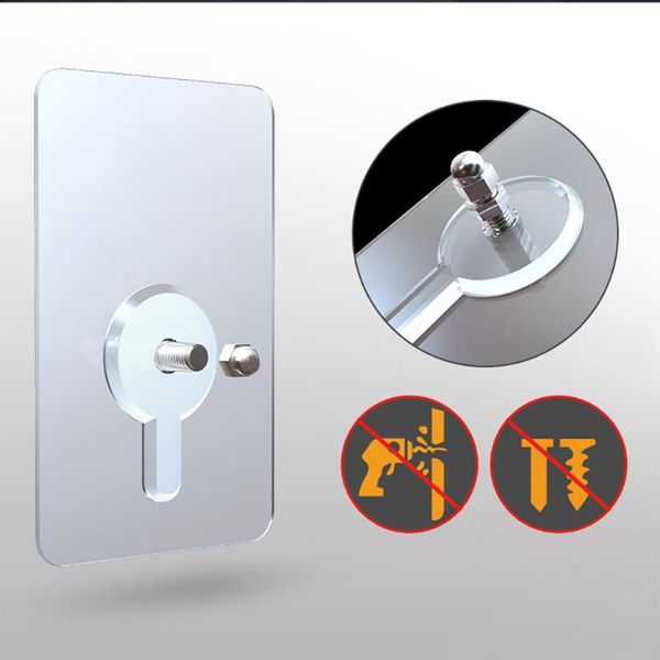 multi-purpose hooks no trace stickers nail wall hook screw adhesive non-trace drilling bathroom kitchen living room & rails
multi-purpose hooks no trace stickers nail wall hook screw adhesive non-trace drilling bathroom kitchen living room & rails