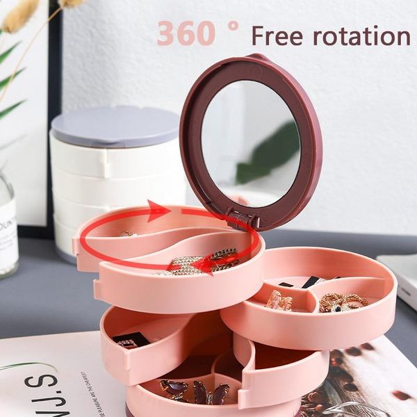 jewelry storage box multilayer rotating plastic stand earrings ring organizer cosmetics beauty container and mirror boxes & bins
jewelry storage box multilayer rotating plastic stand earrings ring organizer cosmetics beauty container and mirror boxes & bins