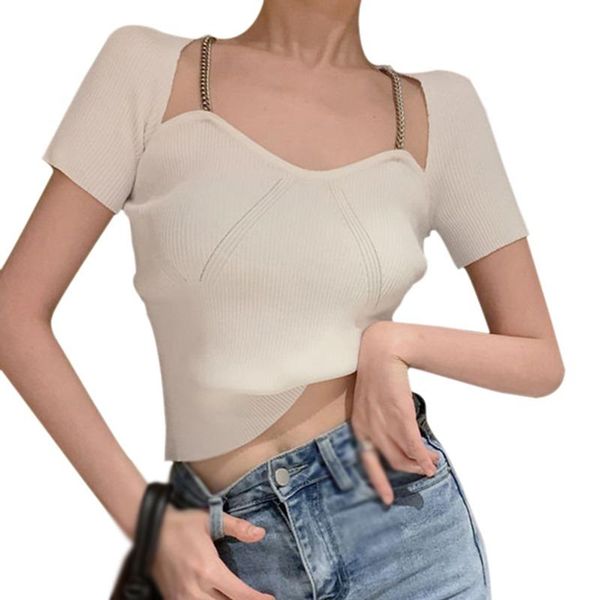 women's t-shirt summer girlfriend comfort ice silk knit black/white women short sleeve korean fashion wear
women's t-shirt summer girlfriend comfort ice silk knit black/white women short sleeve korean fashion wear