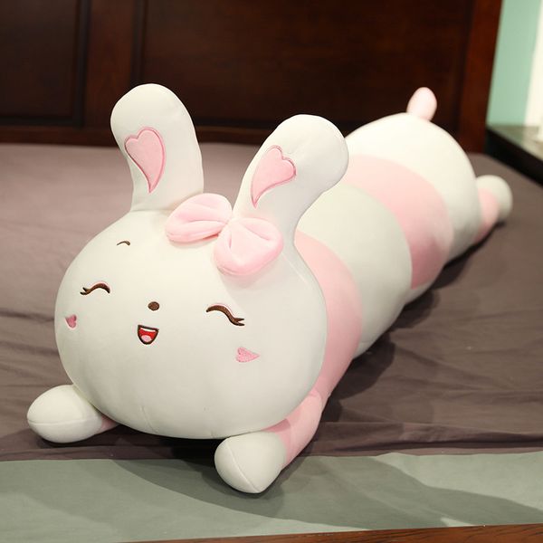 pregnant women sleep long hug pillow caterpillar rabbit plush toy home office backrest children's appealing doll
pregnant women sleep long hug pillow caterpillar rabbit plush toy home office backrest children's appealing doll