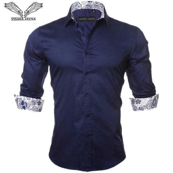 visada jauna men's shirt 2019 fashion casual long sleeve solid 100% cotton slim fit dress business shirts men brand clothing 5xl p0812, White;black
visada jauna men's shirt 2019 fashion casual long sleeve solid 100% cotton slim fit dress business shirts men brand clothing 5xl p0812, White;black